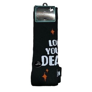 DISNEY Tim Burton Nightmare Before Christmas Jack & Sally Women’s Knee-Hi Socks